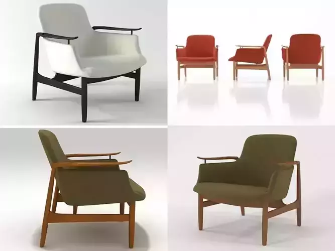 NV-53 danish lounge chairs