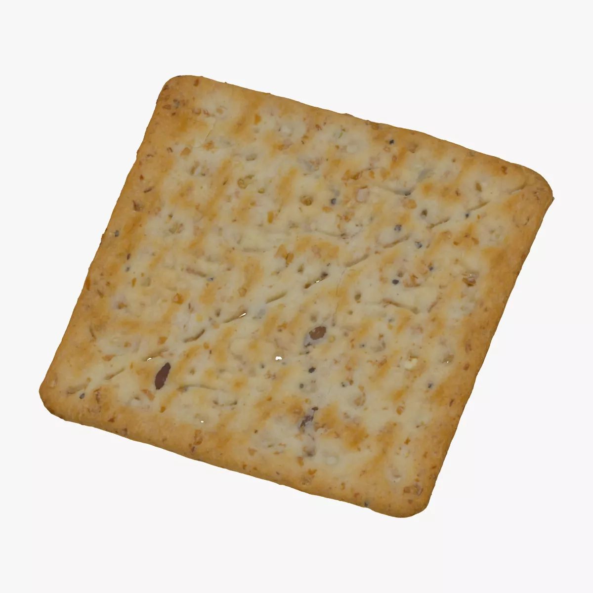 Square Bio Cracker 01 RAW SCAN 3D model