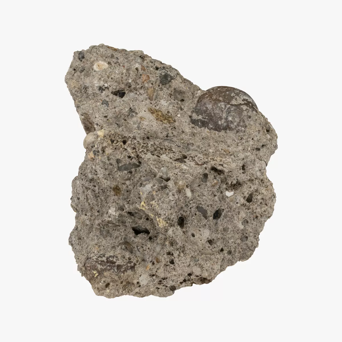 Broken Concrete Piece 01 RAW SCAN 3D model