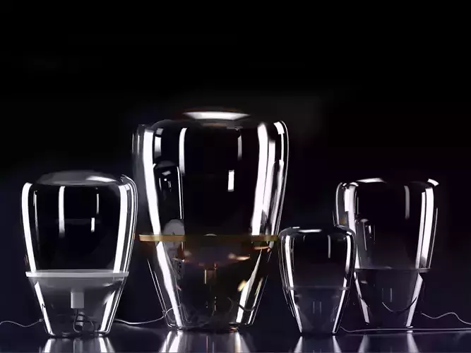 Balloons three glass mugs with liquid inside