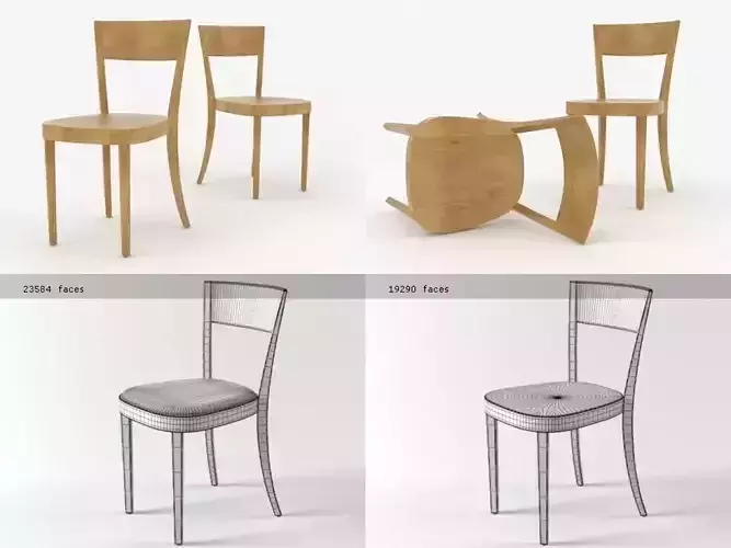 Lotus four different chairs