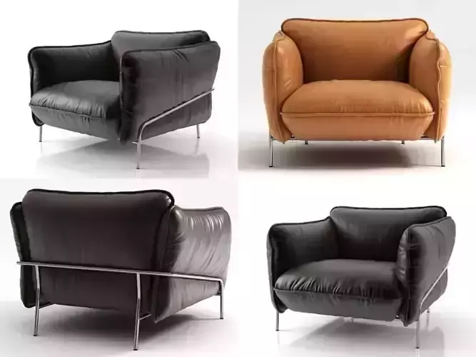 Continental armchair