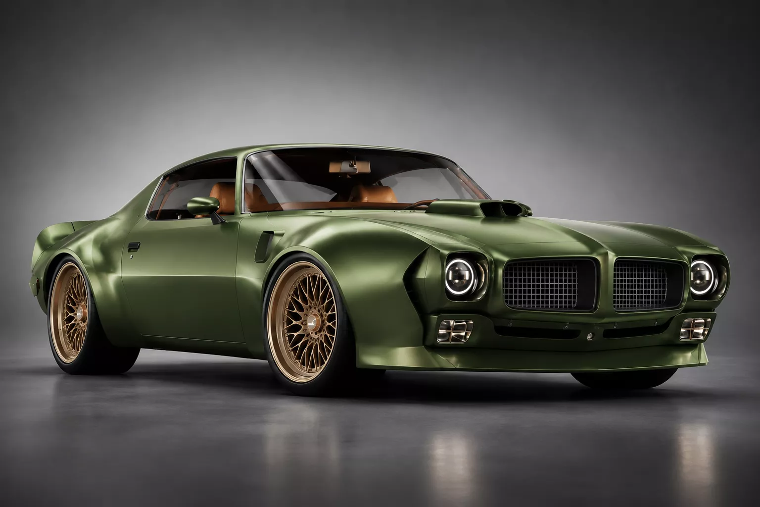 Pontiac Firebird Trans Am 1970 Tuning Edition 3D Model 3D model