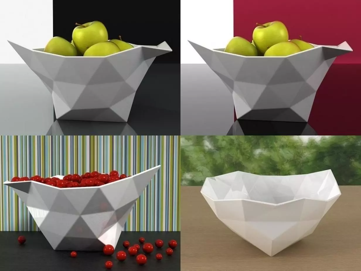 Crushed Bowl 3D model_0