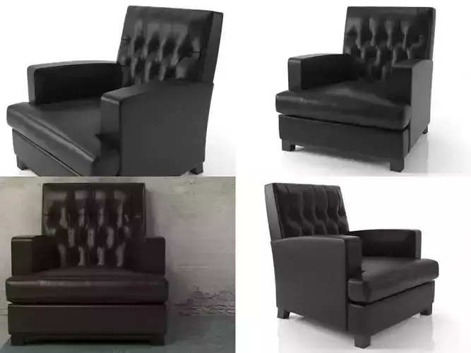 Hammercap High Armchair