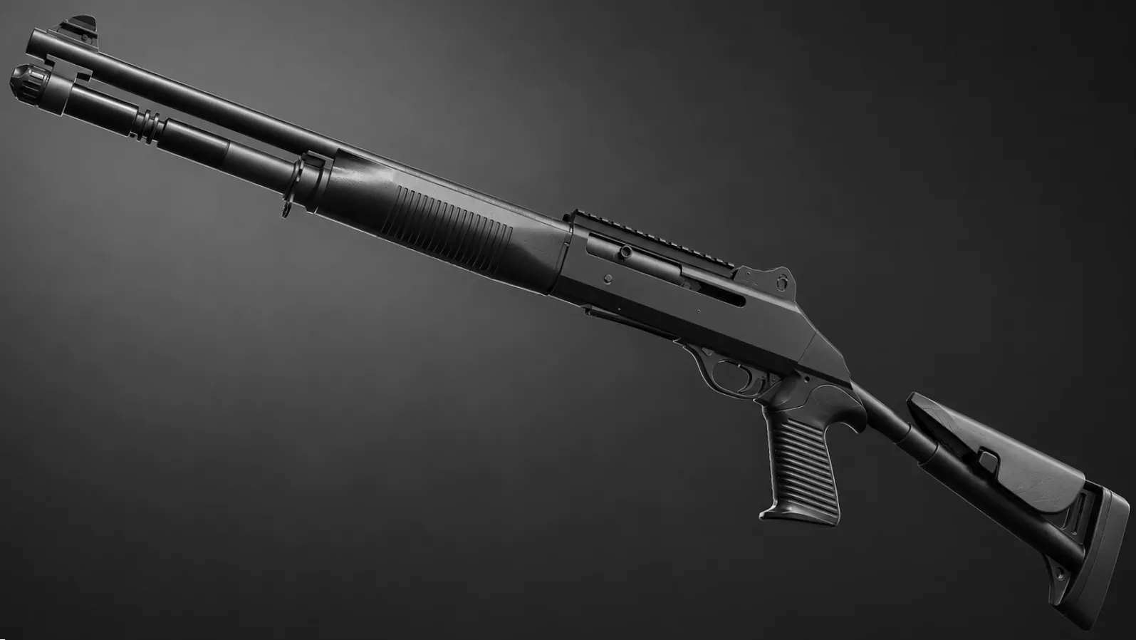 Benelli M1014 Fixed Pistol 3D Model 3D model