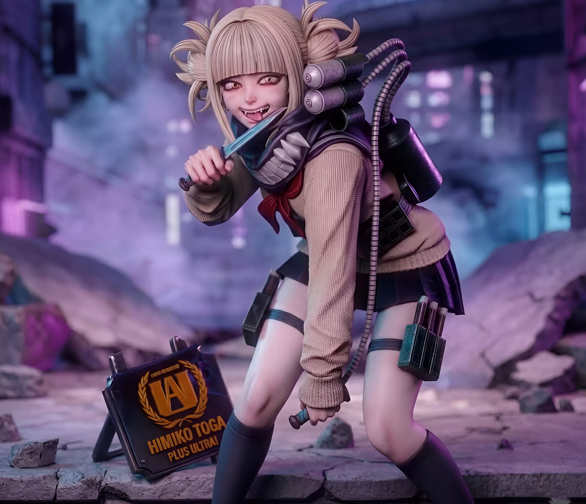 Himiko Toga My Hero Academia 3D Print Model 3D print model