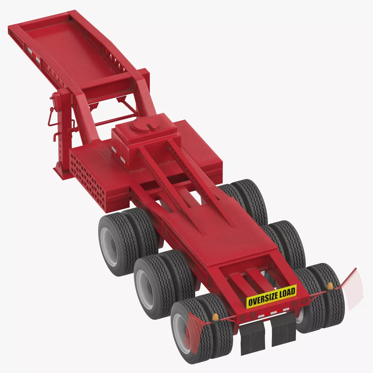 Trail King Jeep 3 Axle 01 3D model