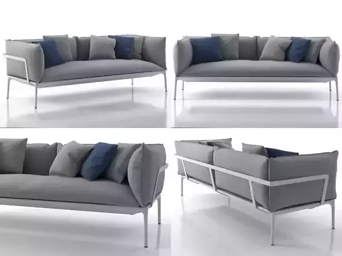 Yale sofa 3D model