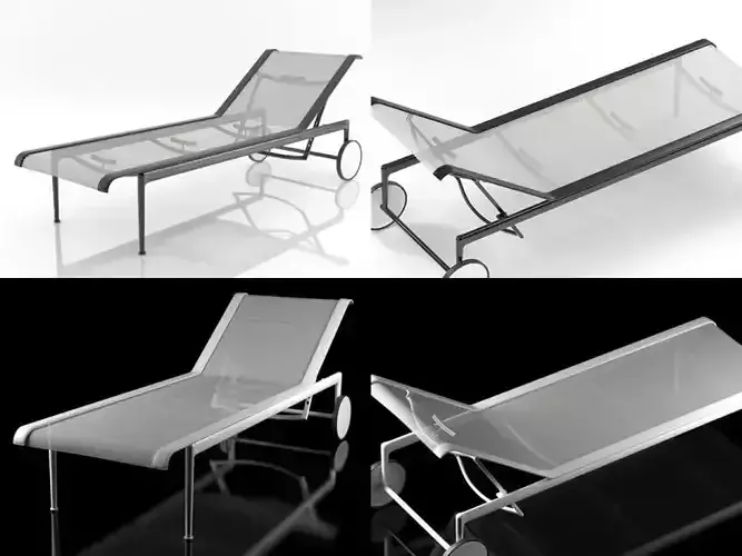 1966-42 Chaise longue