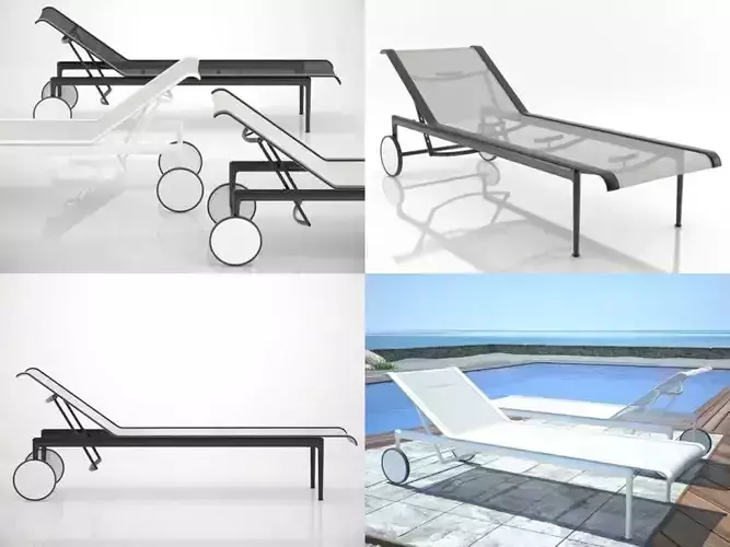 1966-42 Chaise longue