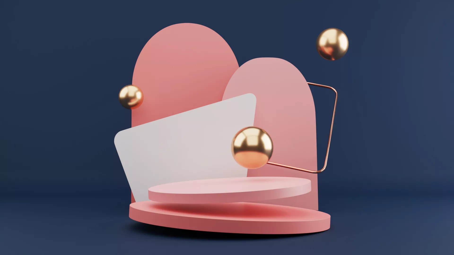 Product Visualization Setup scene Low-poly 3D model