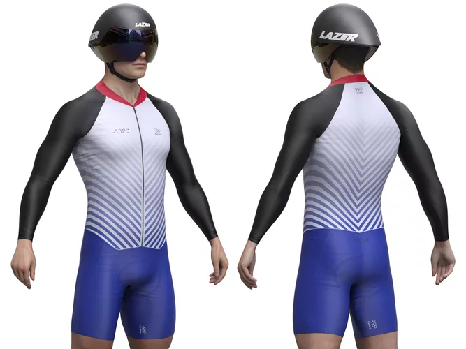 Track Cyclist - Rigged