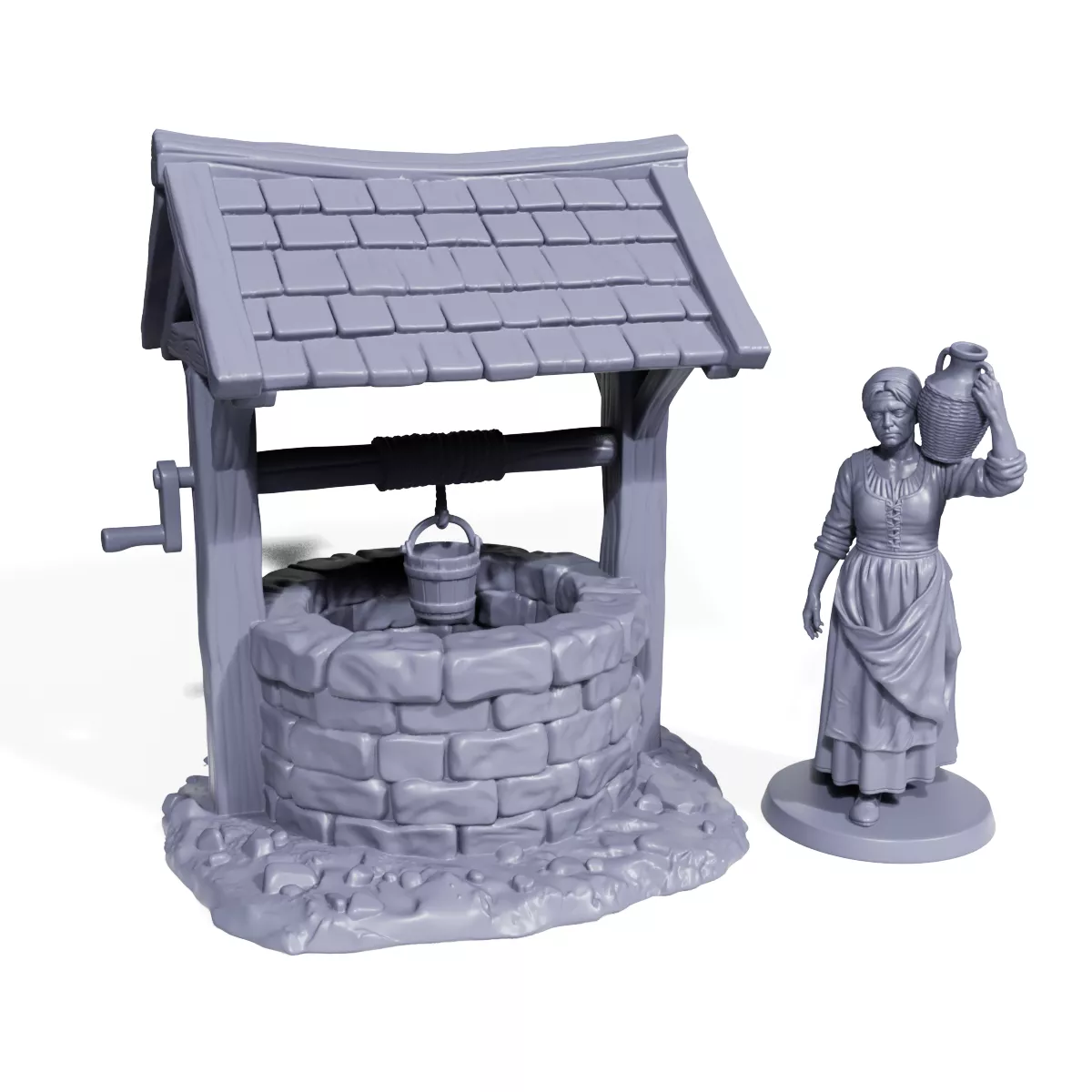 Water well 3D print model