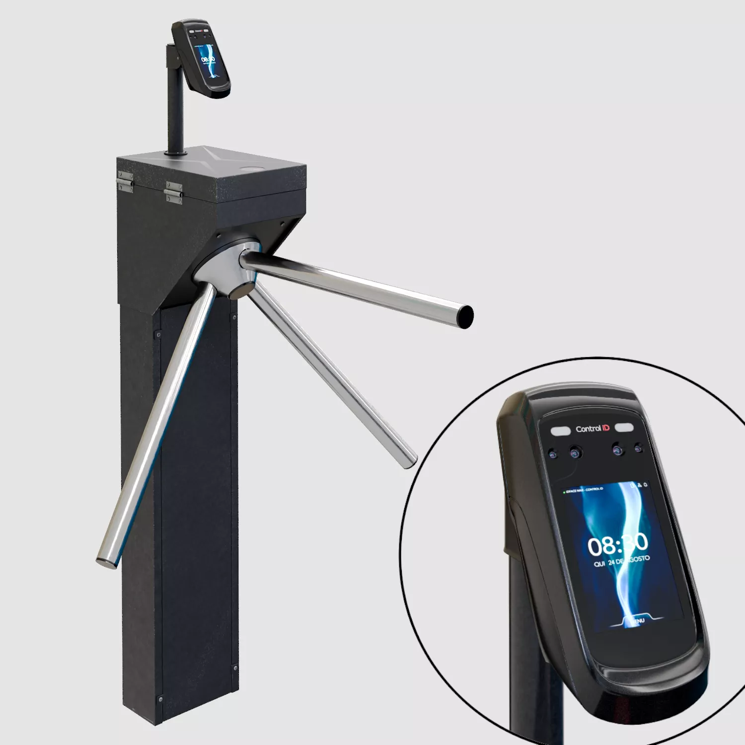 Turnstile With Face Id 3D model