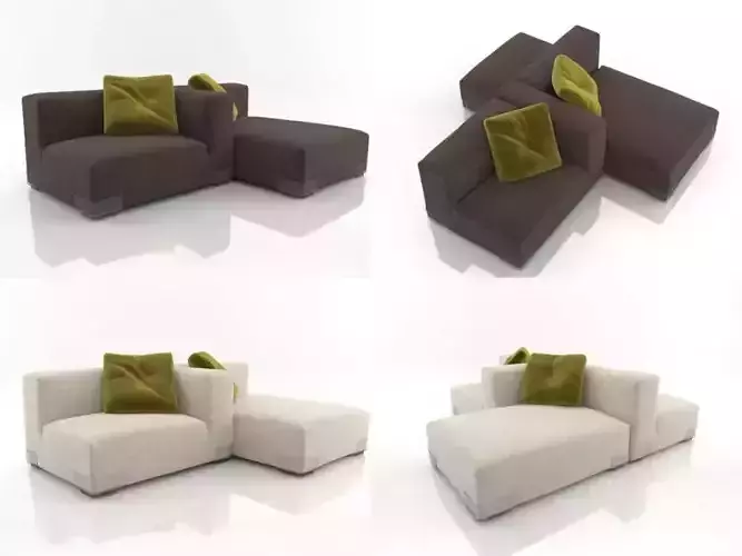 Plastics Duo Sofa 6