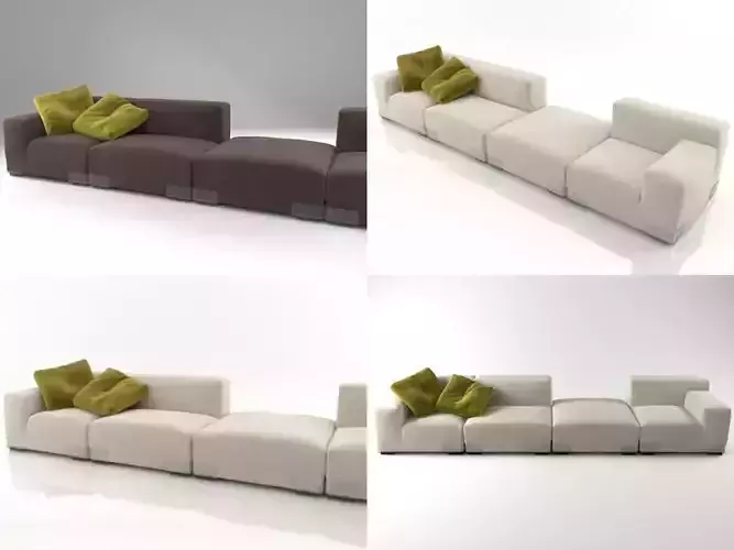 Plastics Duo Sofa 5