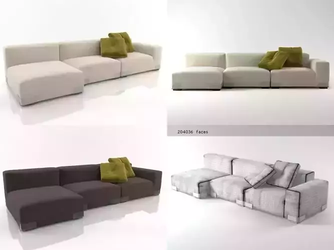 Plastics Duo Sofa 4