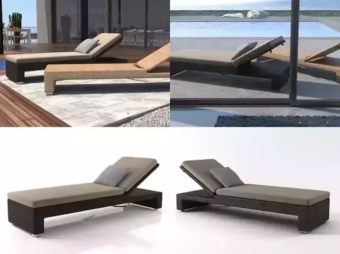 Lounge beach chair