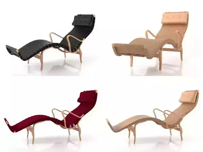 Pernilla lounge chair 3D model