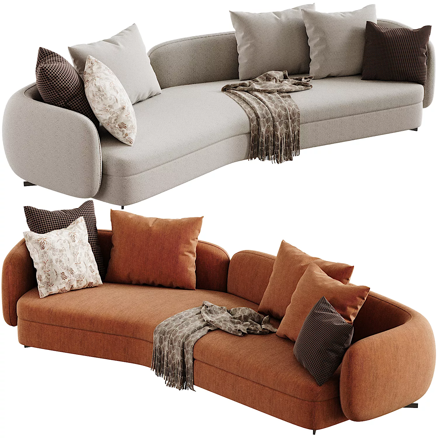 Poliform Saint Germain Sofa 3D model