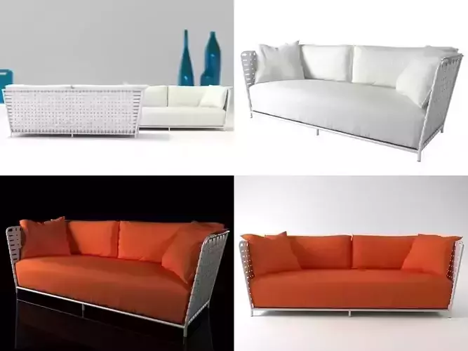 InOut 801FW sofa 3D model