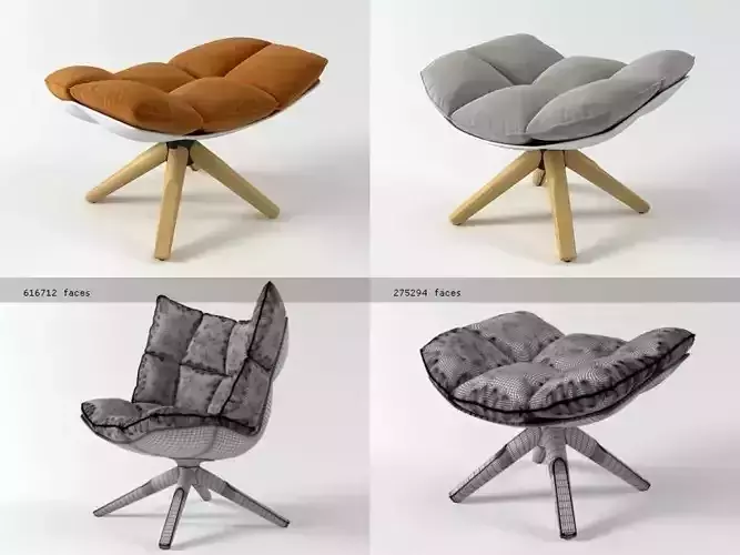 Husk armchair