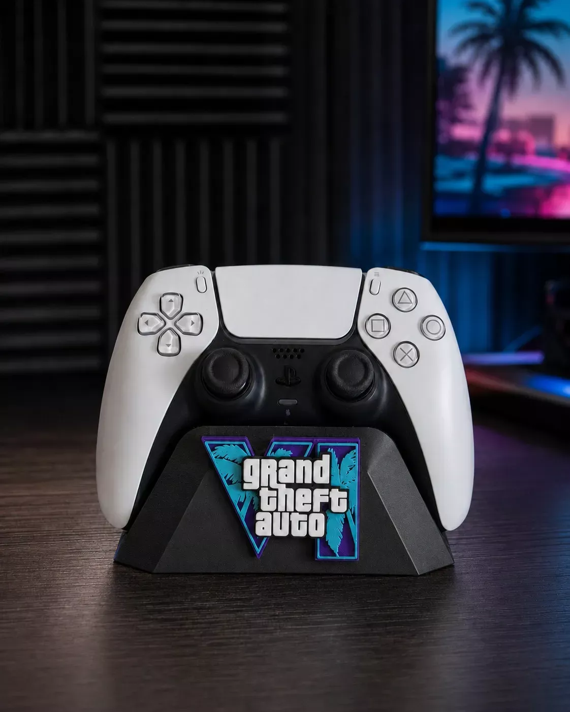 GTA VI PS5 Controller Stand 3D print model