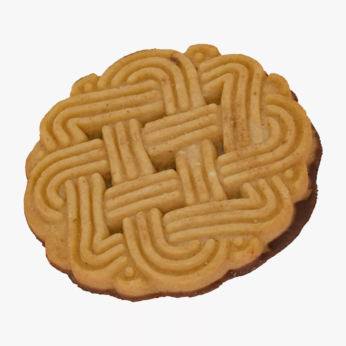 Christmas Chocolate Biscuit 03 RAW SCAN 3D model