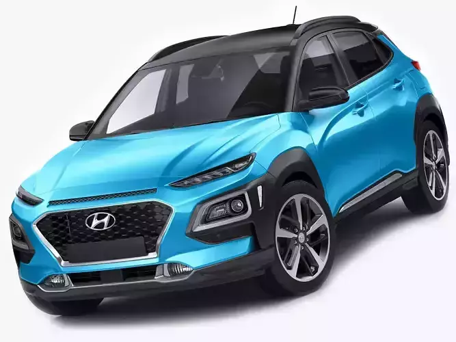 Hyundai Kona 2018 3D model