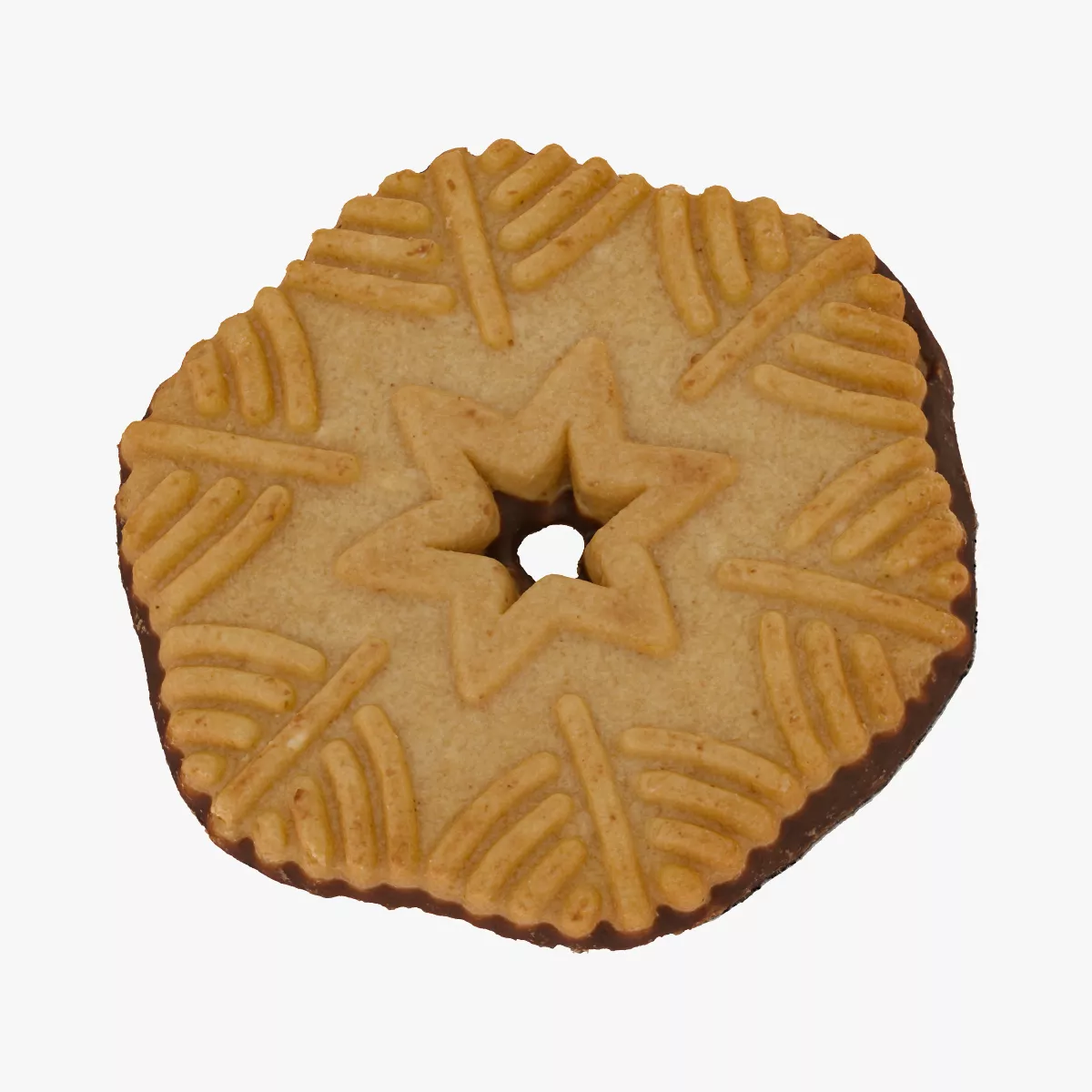Christmas Chocolate Biscuit 01 RAW Scan 3D model
