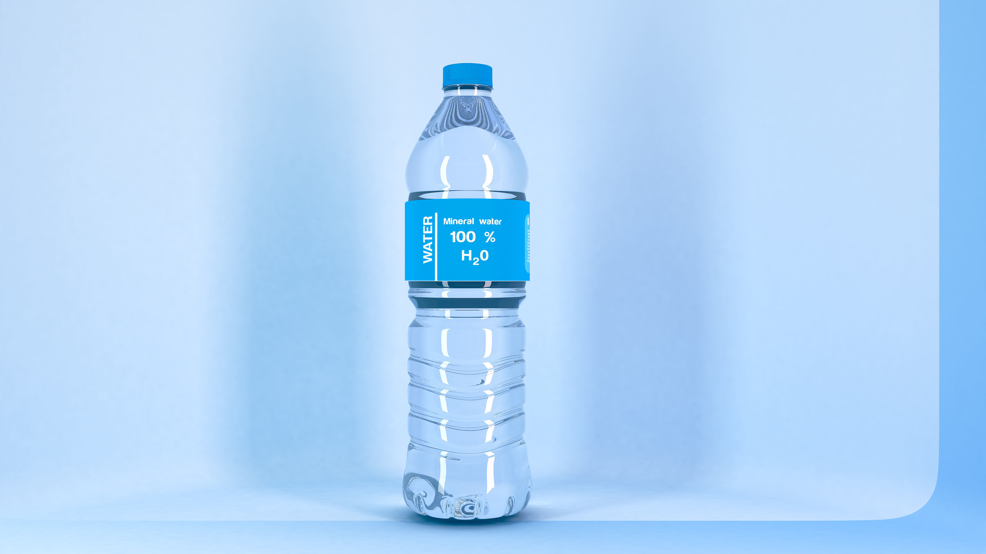 Water Bottle 3D model