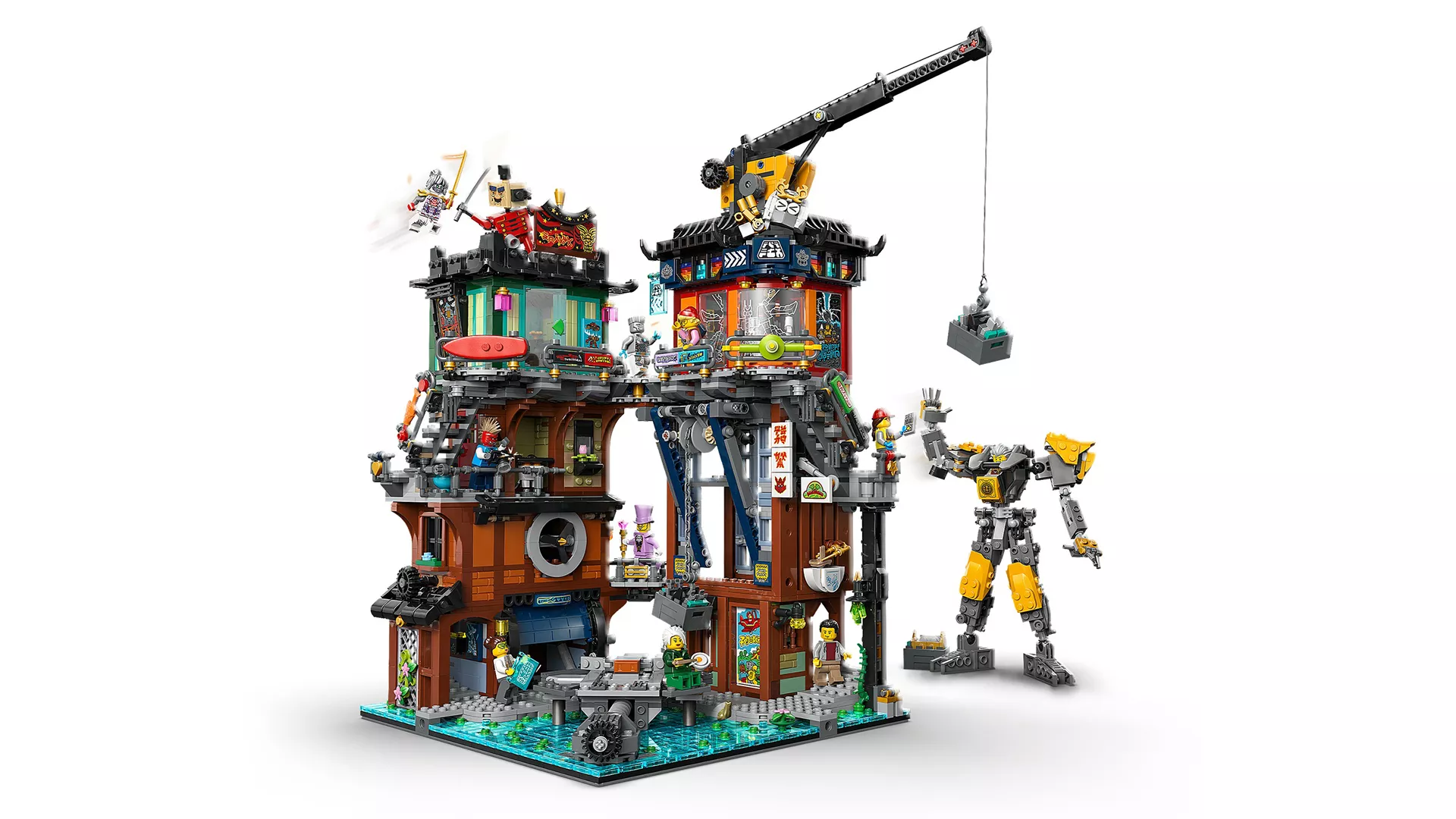 TwindBricks3D - 71837 NINJAGO City Workshops 3D print model