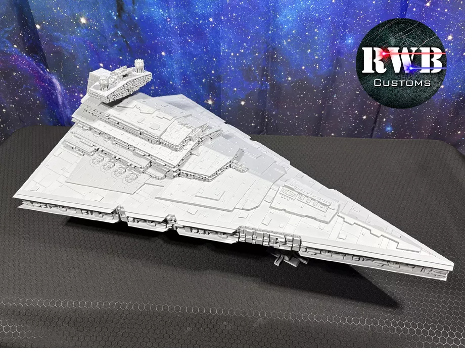Star Destroyer Toy Playset 3D print model
