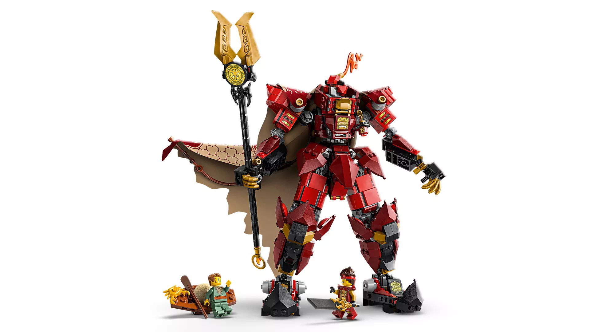 TwindBricks3D - 71846 The Fire Knight Mech 3D print model