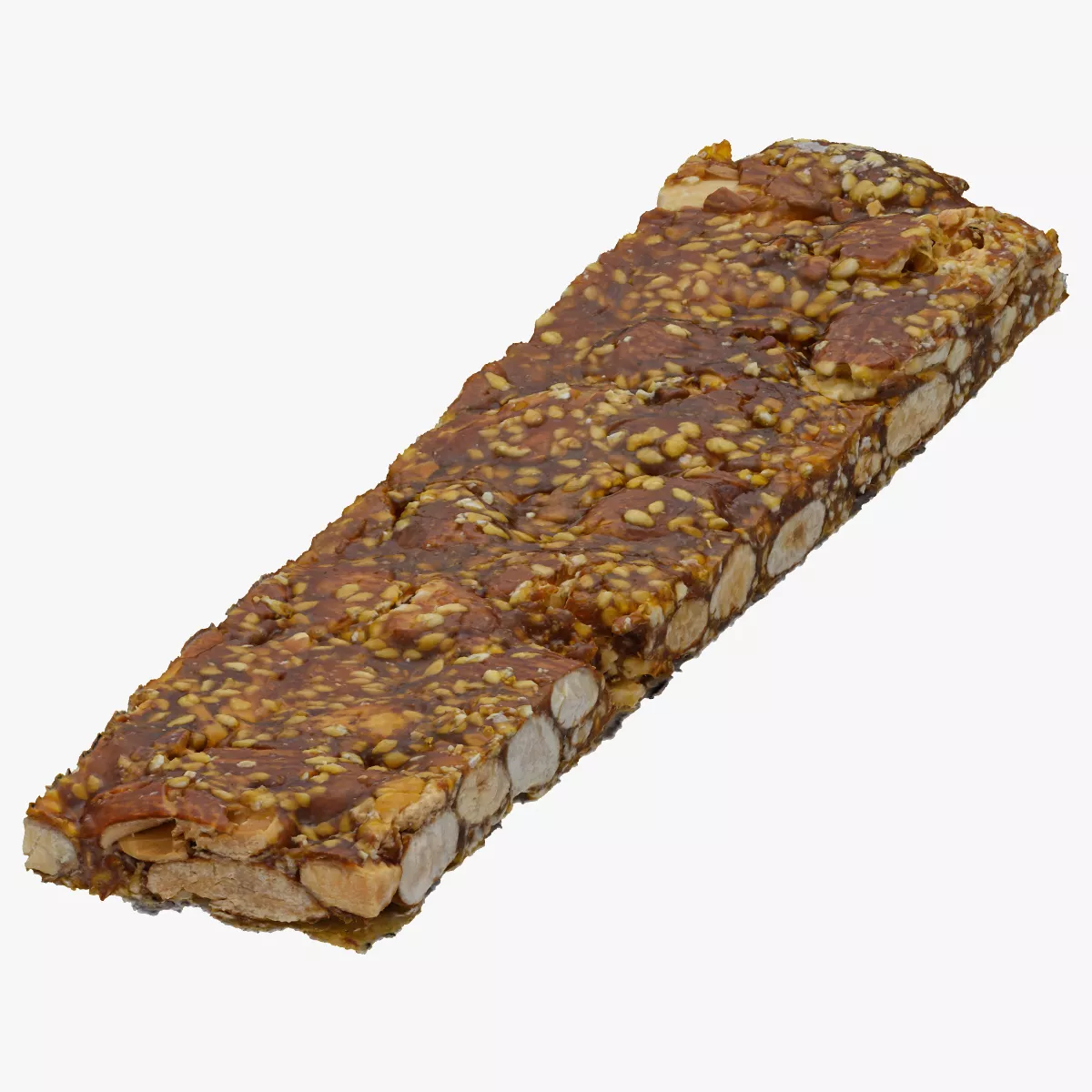 Sesame and Almond Candy Bar 01 RAW Scan 3D model