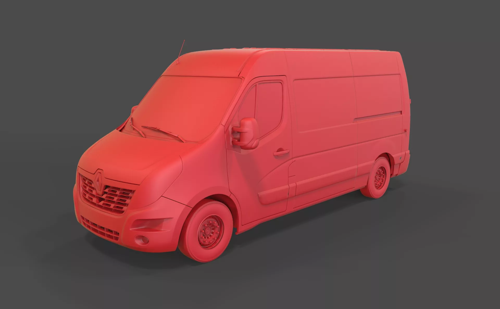 Renault Master 3D print model