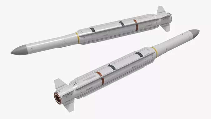 RIM-174 Standard SM-6 missile 3D model | CGTrader
