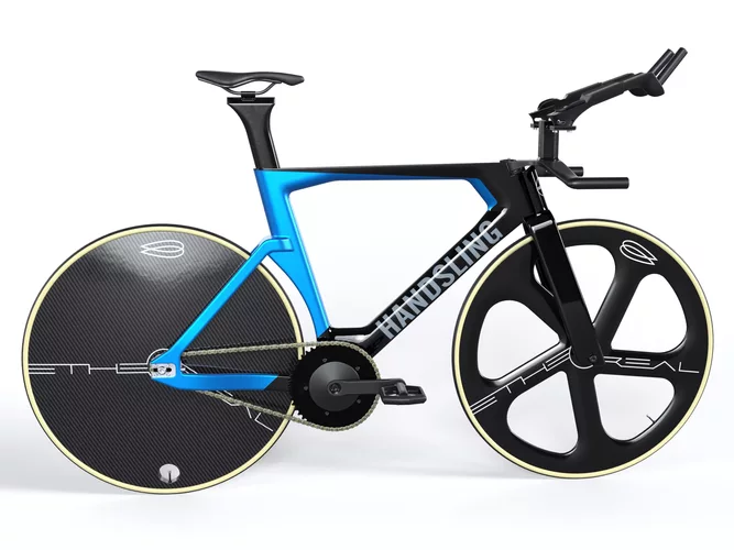 Track bicycle - Rigged