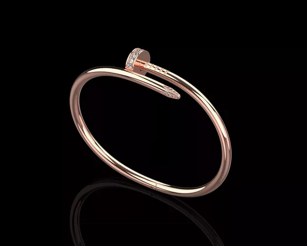 Juste un clou Nail Bracelet 20 Size with Gems N88