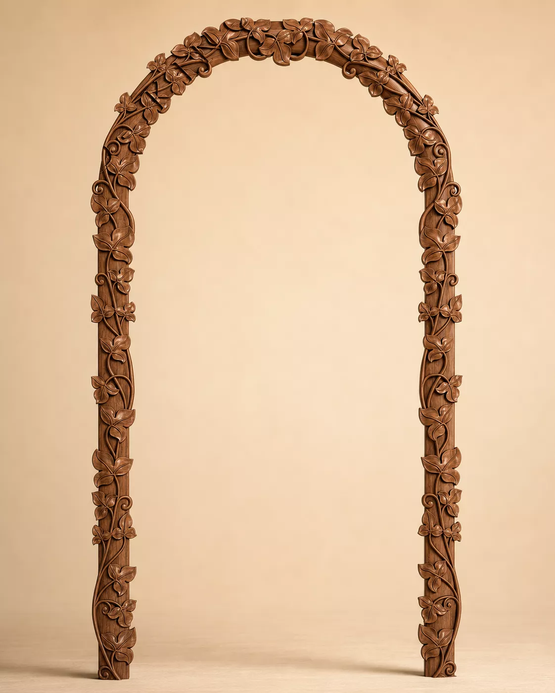 Decorative Botanical Archway Portal Frame 3D model
