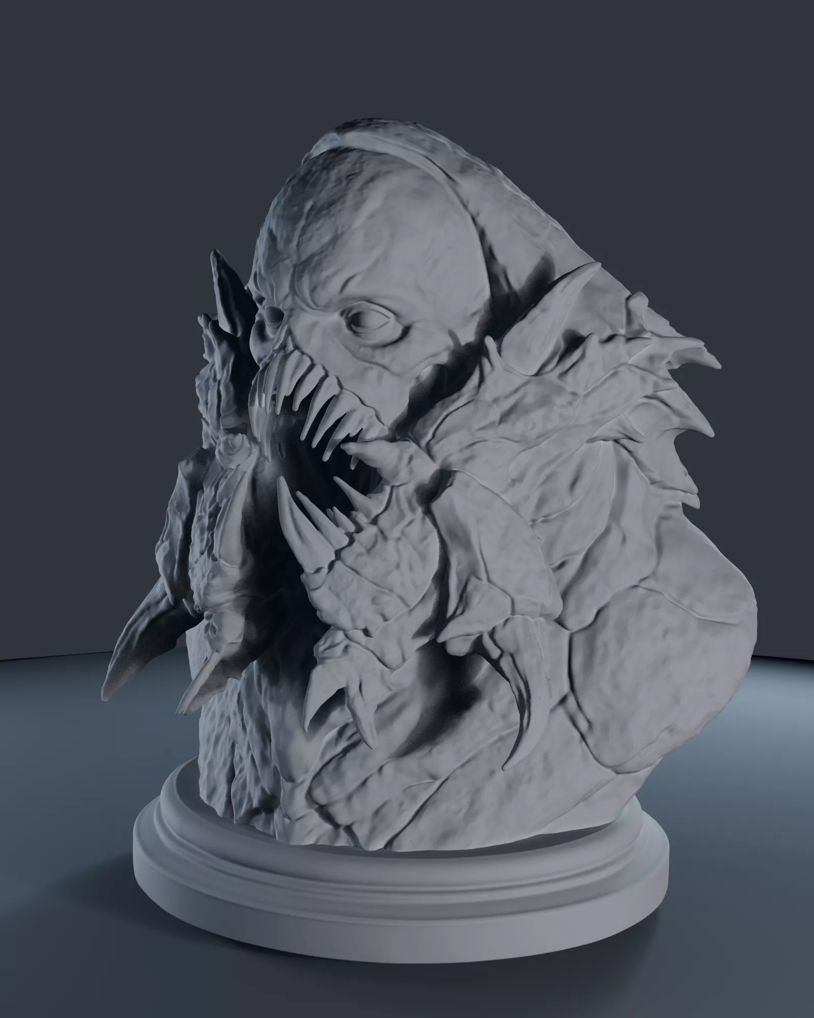 Fan Art Resident Evil 4 Remake Verdugo bust horror 3D print model