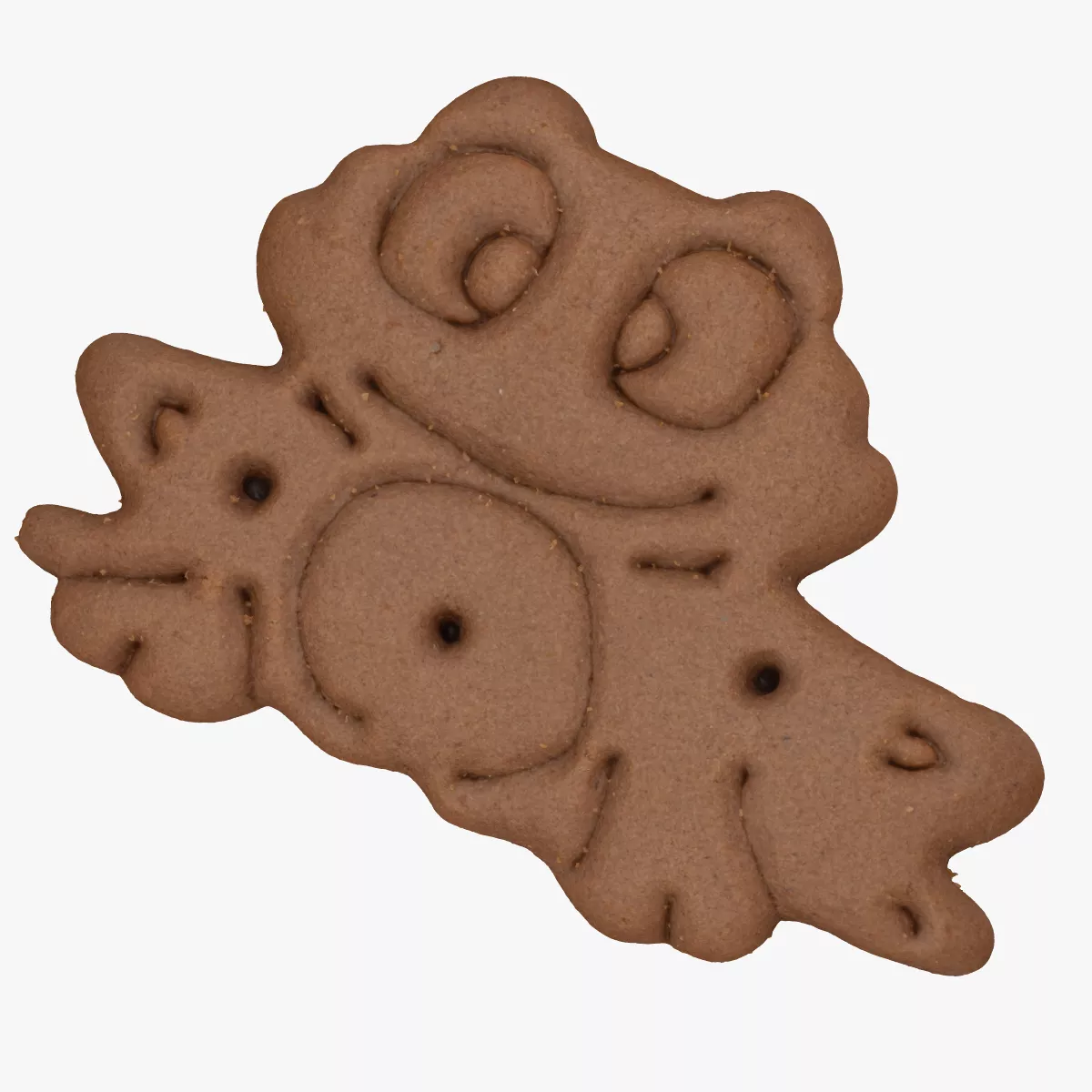 Cocoa Frog Cookie 01 RAW Scan 3D model