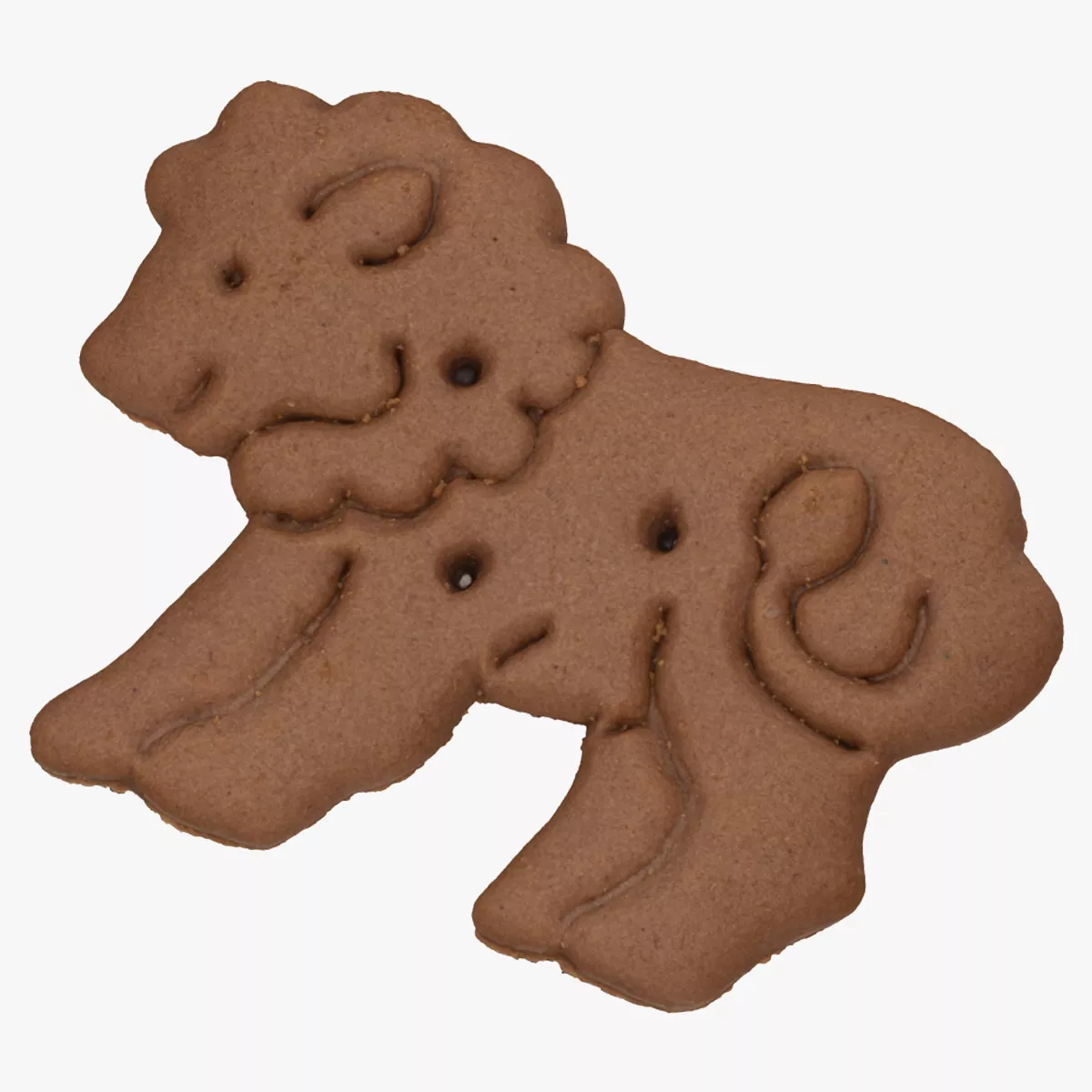 Cocoa Lion Cookie 01 RAW Scan 3D model