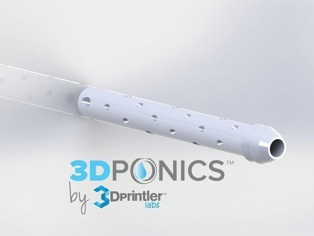 Sprinkler pipe with holes Free 3D print model_1