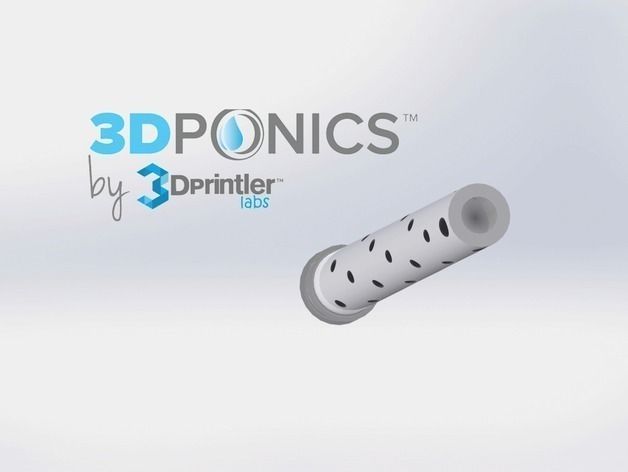Sprinkler pipe with holes Free 3D print model_4