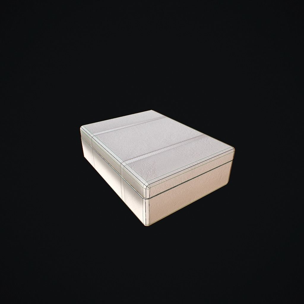 Old Suitcase pbr Low-poly 3D model_18