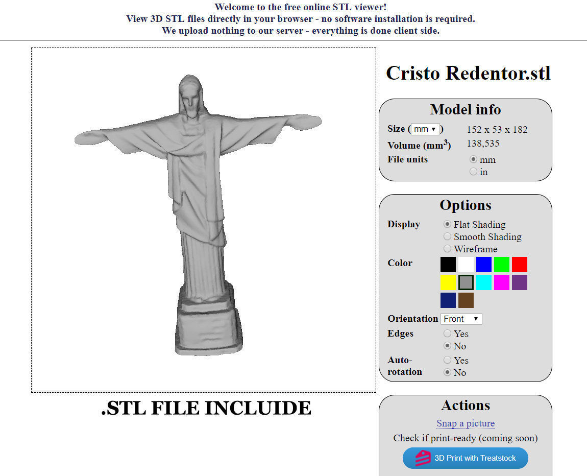 Cristo Redentor 3D model_15