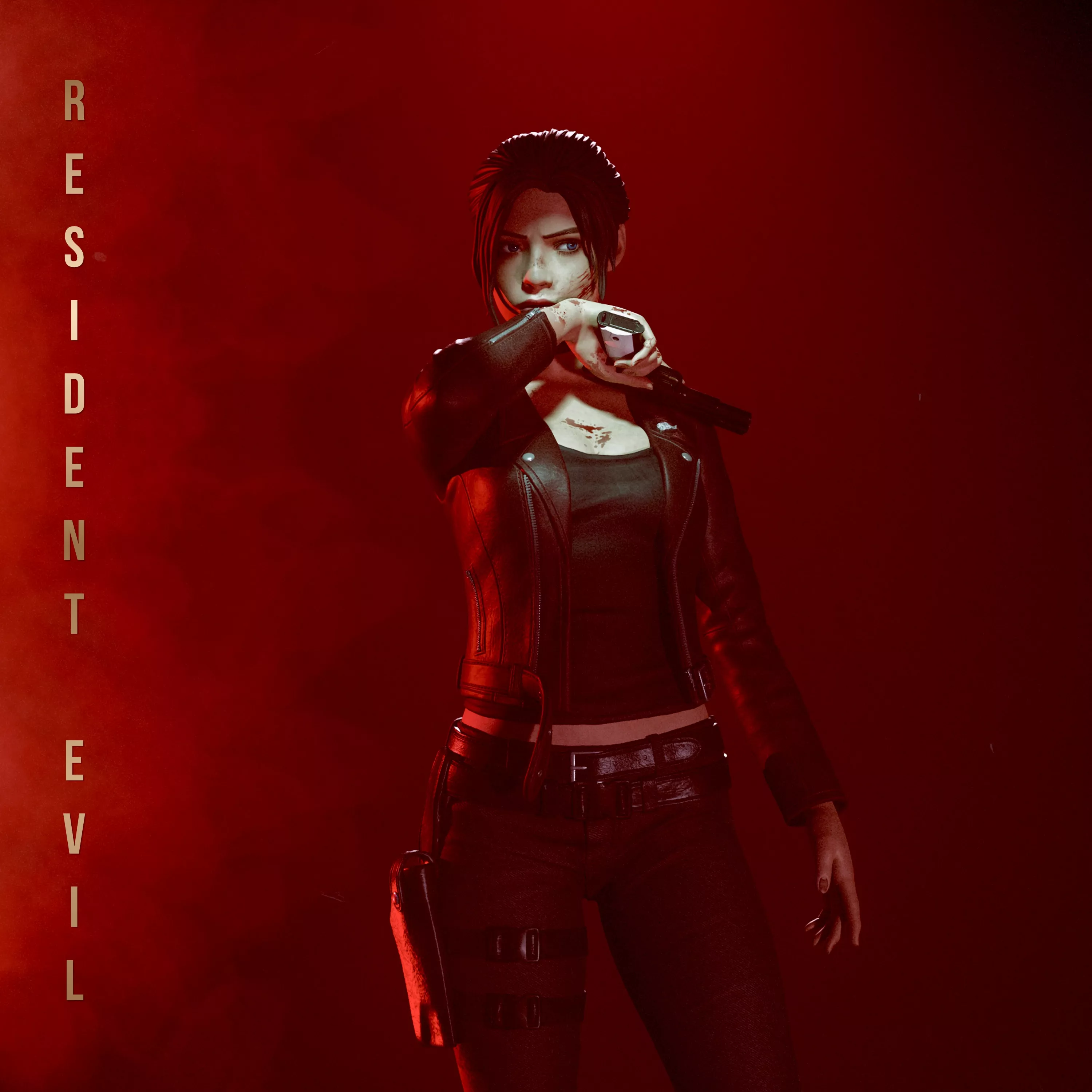 Claire Redfield Resident Evil 3D print model