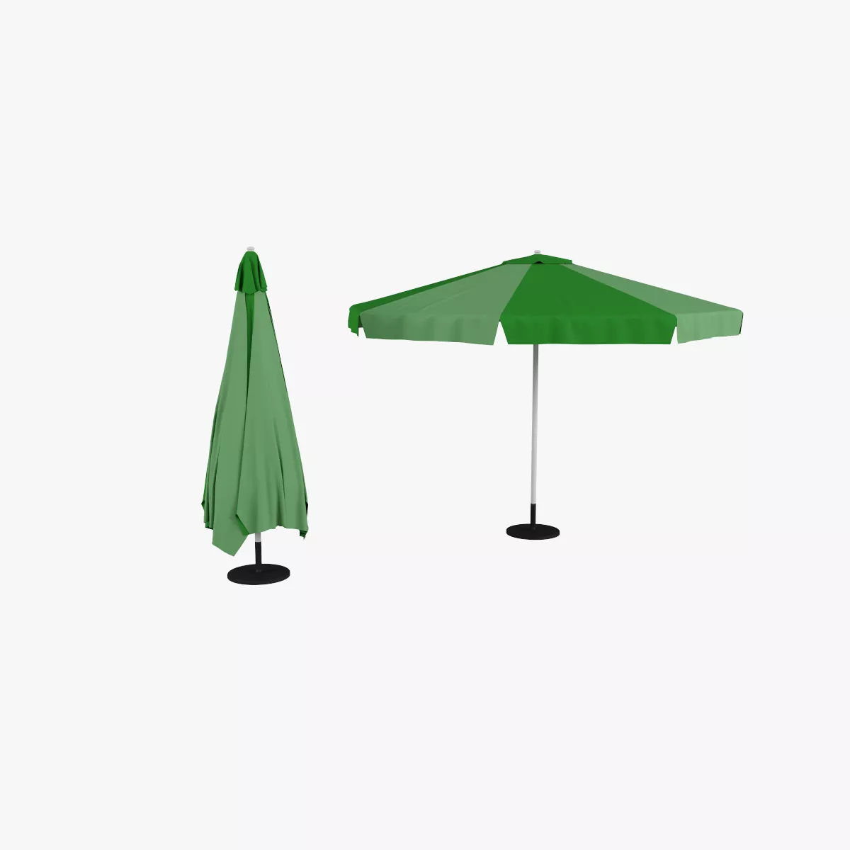 Garden Umbrella V1 Low-poly 3D model
